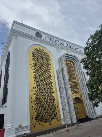 Orion Sauna: building facade